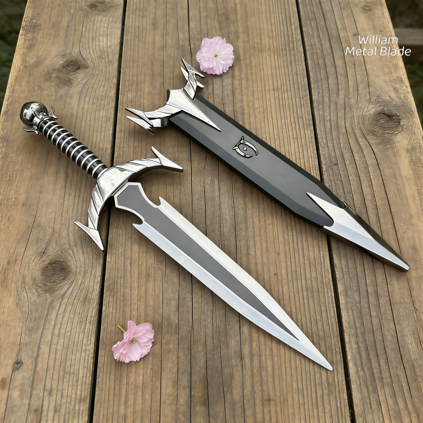 Steel Mehrunes Dagon Razor Dagon Dagger Blunt Blade 1:1 Replica