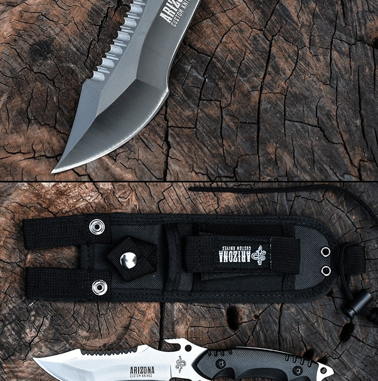 Outdoor survival knife