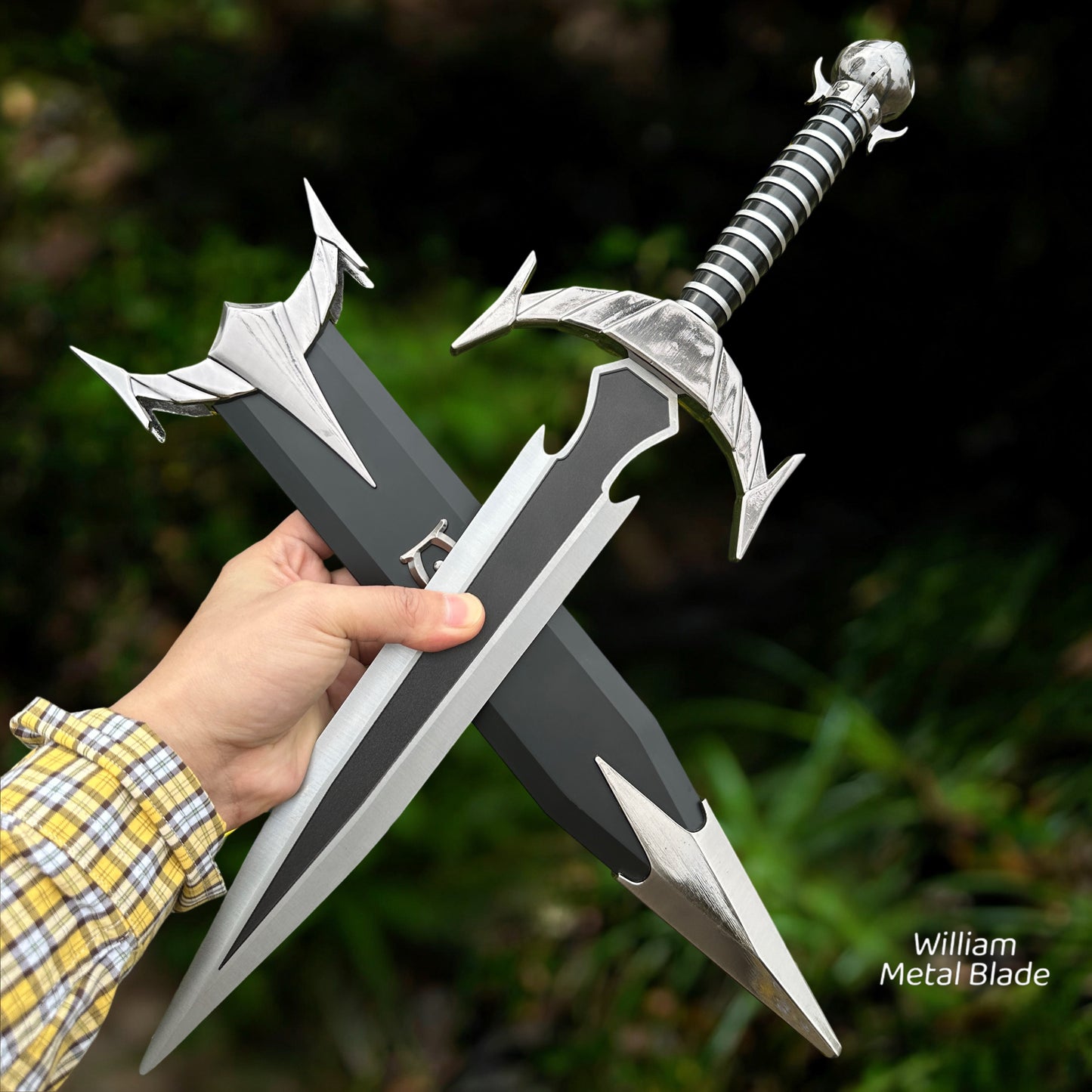 Steel Mehrunes Dagon Razor Dagon Dagger Blunt Blade 1:1 Replica
