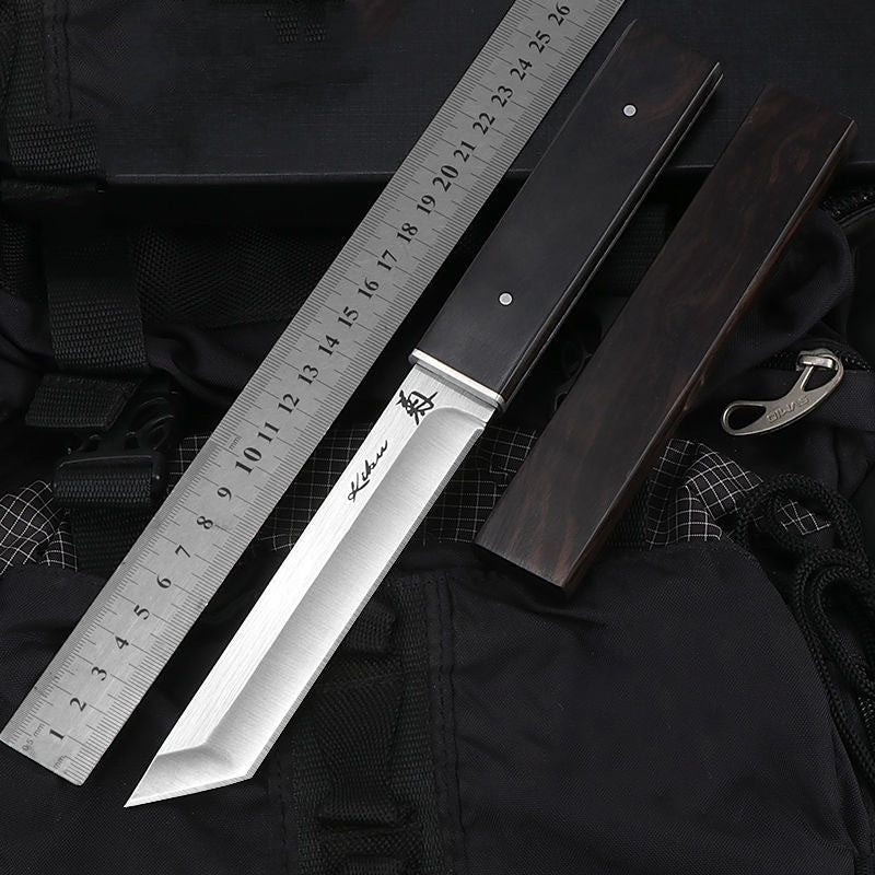 Samurai straight knife D2