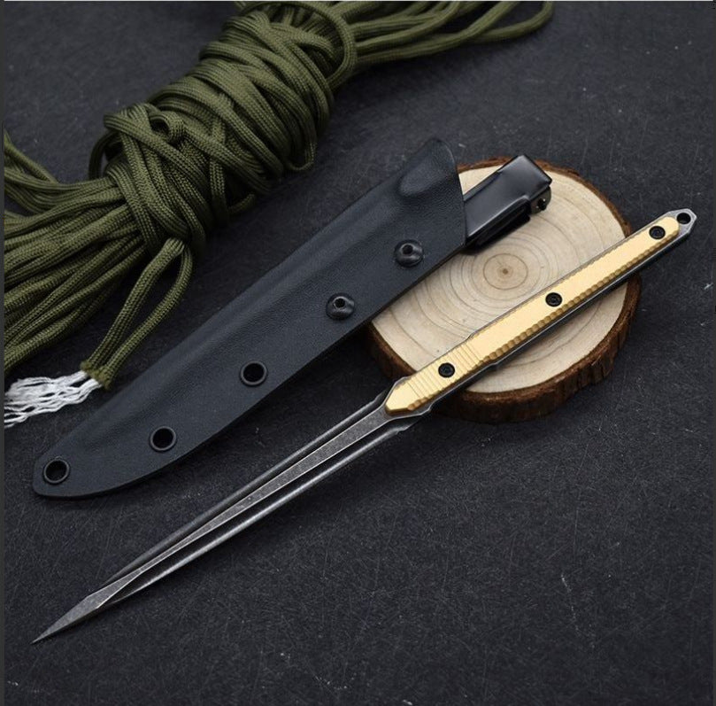 EDC car tool tea knife K sheath ice pick