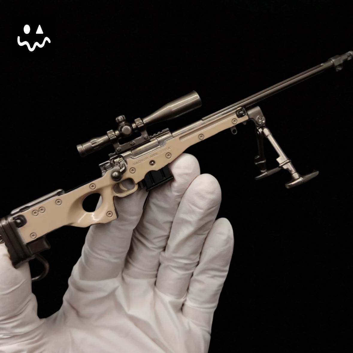 Delta Force Clean Assault Rifle Metal Replica