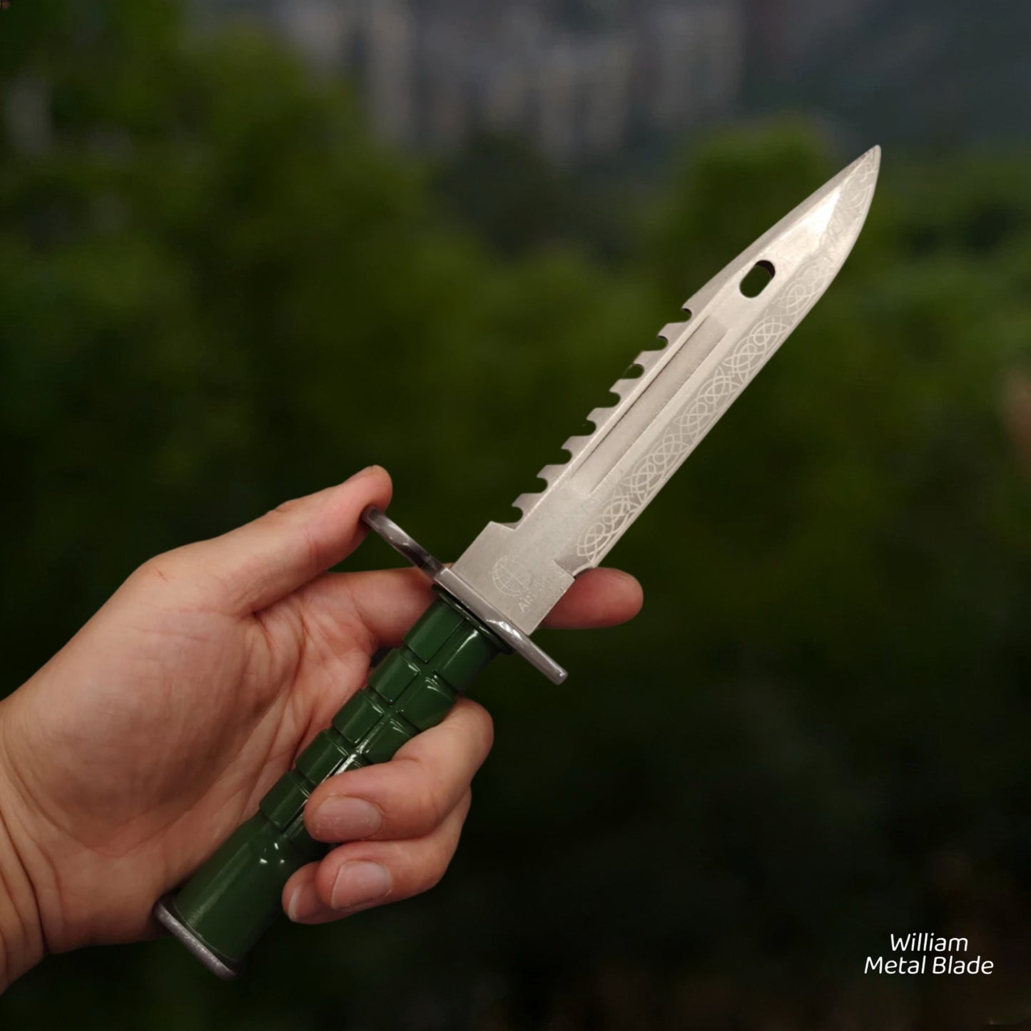 Alloy Version GO Game Metal Knife Blunt Blade