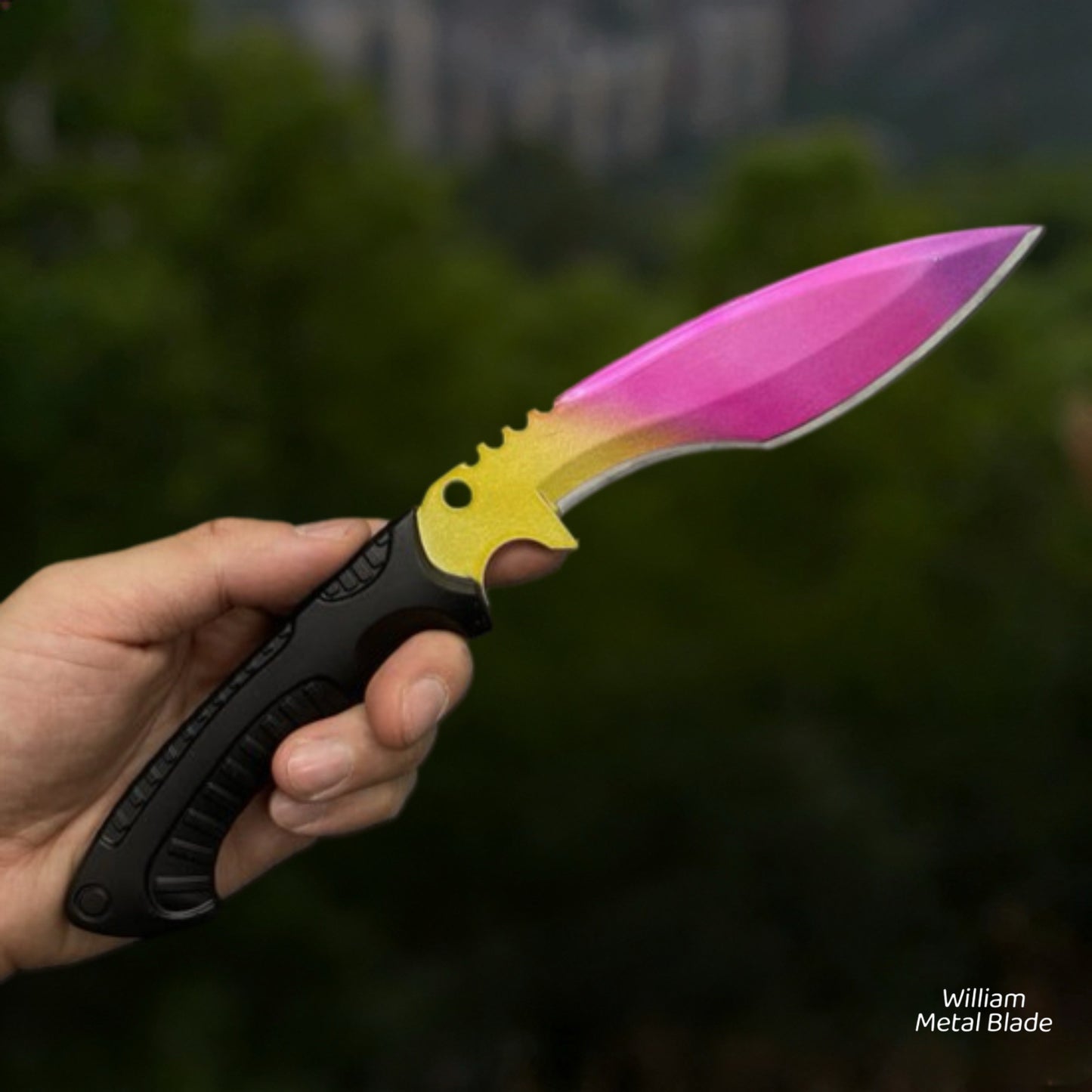 Alloy Version GO Game Metal Knife Blunt Blade