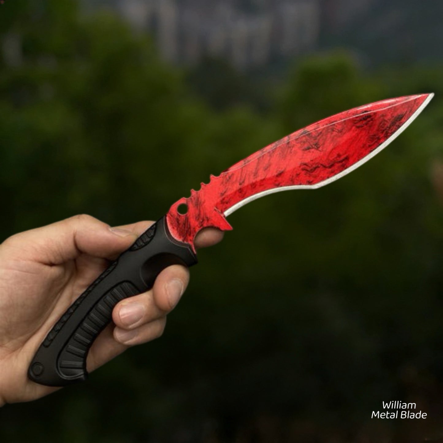 Alloy Version GO Game Metal Knife Blunt Blade