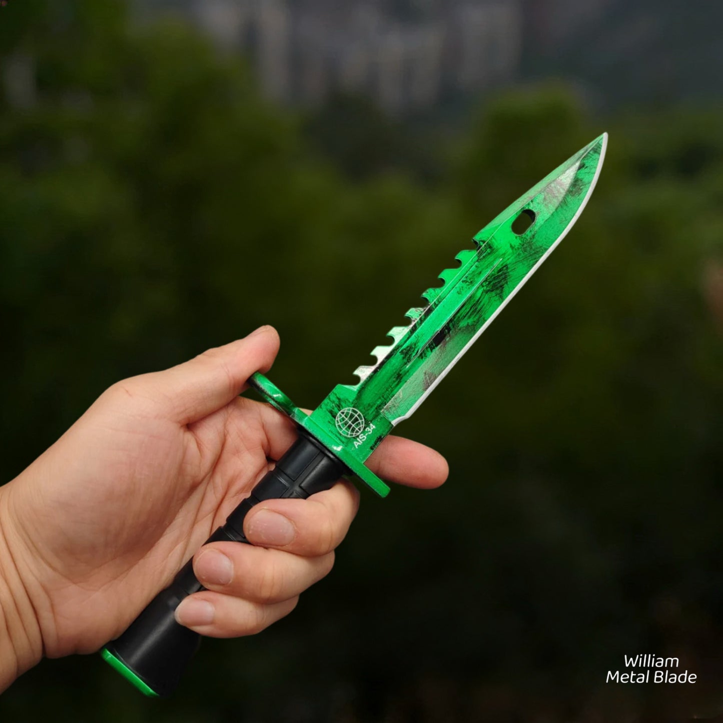 Alloy Version GO Game Metal Knife Blunt Blade