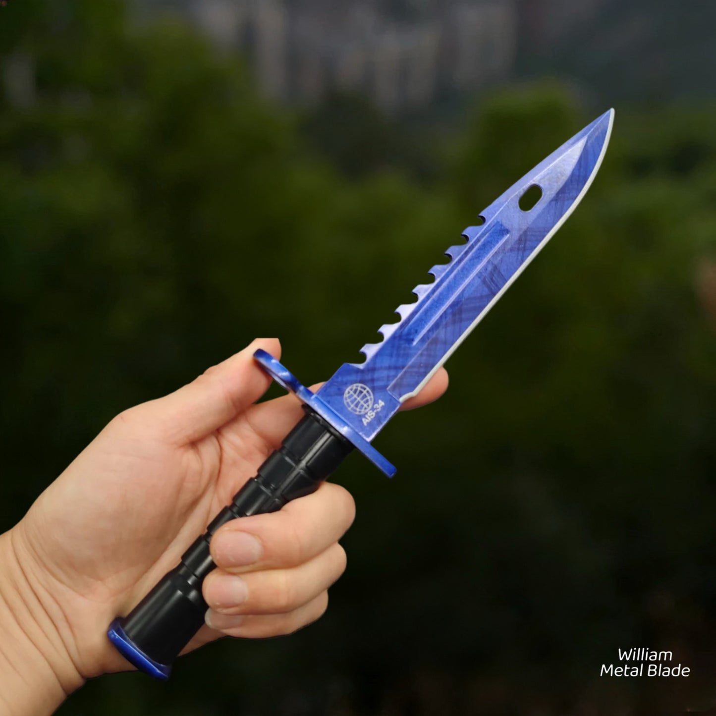 Alloy Version GO Game Metal Knife Blunt Blade