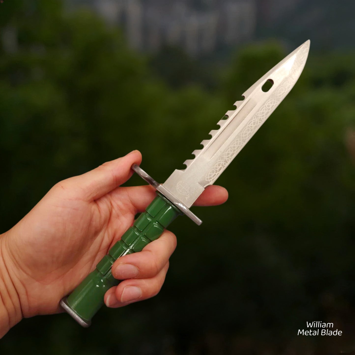 Alloy Version GO Game Metal Knife Blunt Blade