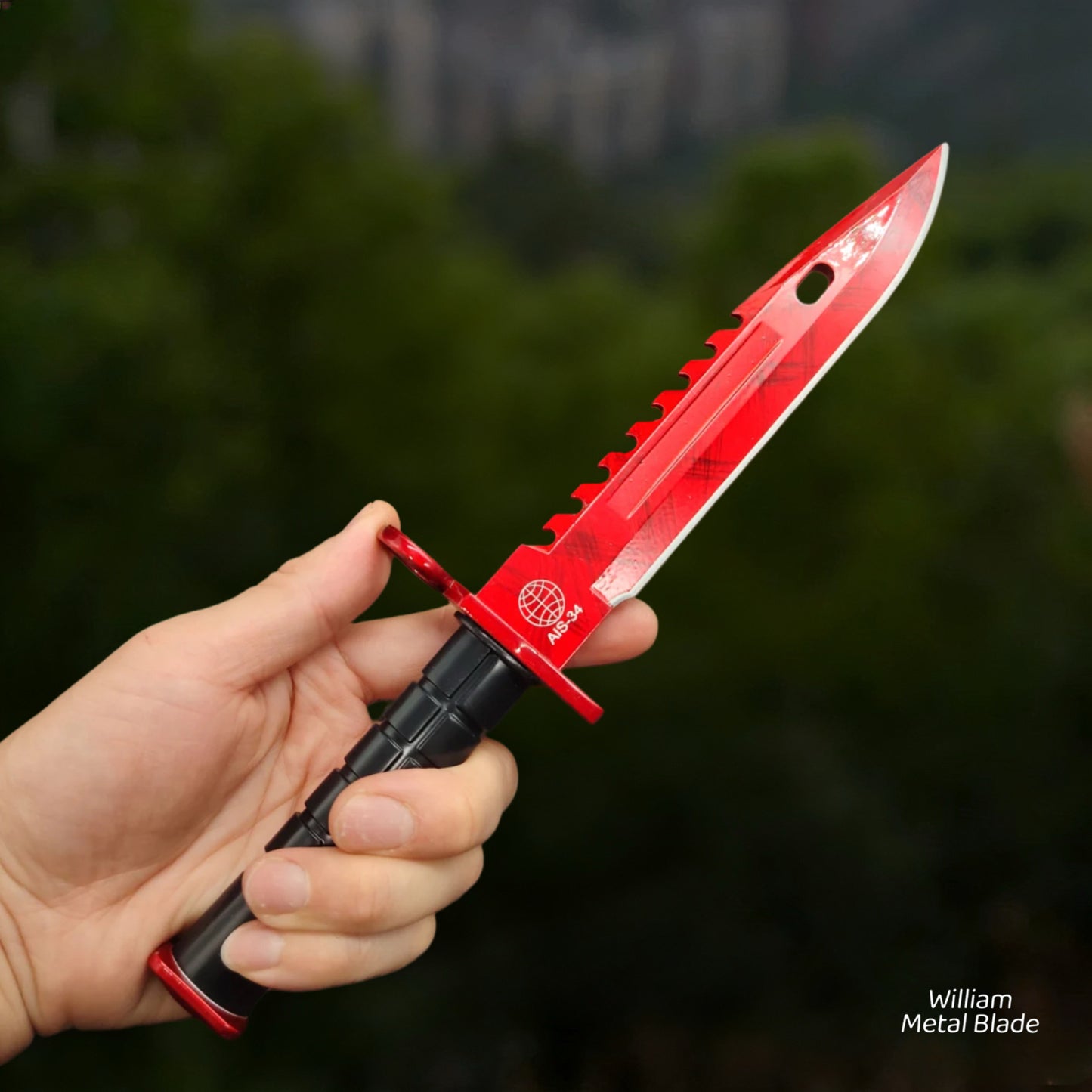 Alloy Version GO Game Metal Knife Blunt Blade