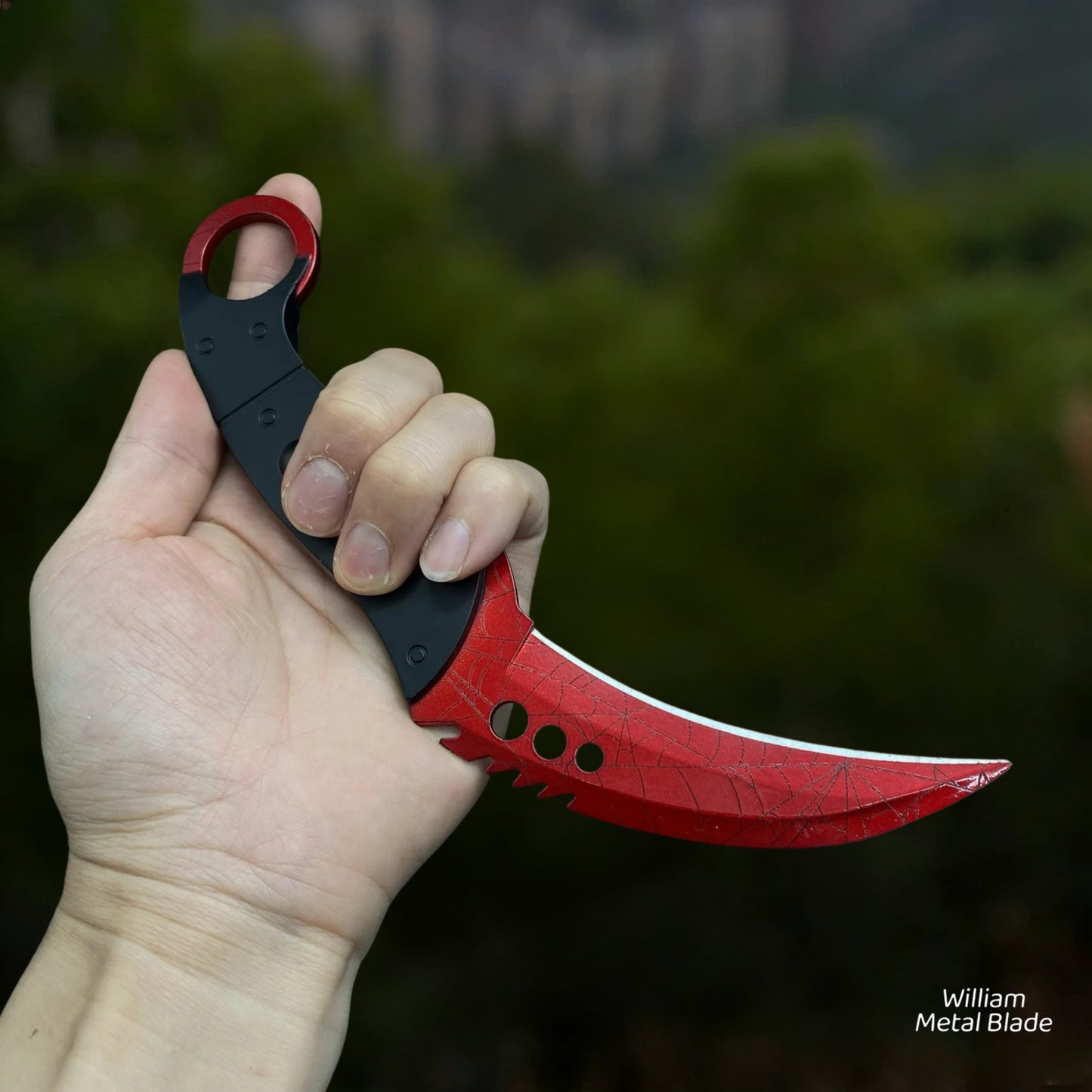 Alloy Version GO Game Metal Knife Blunt Blade
