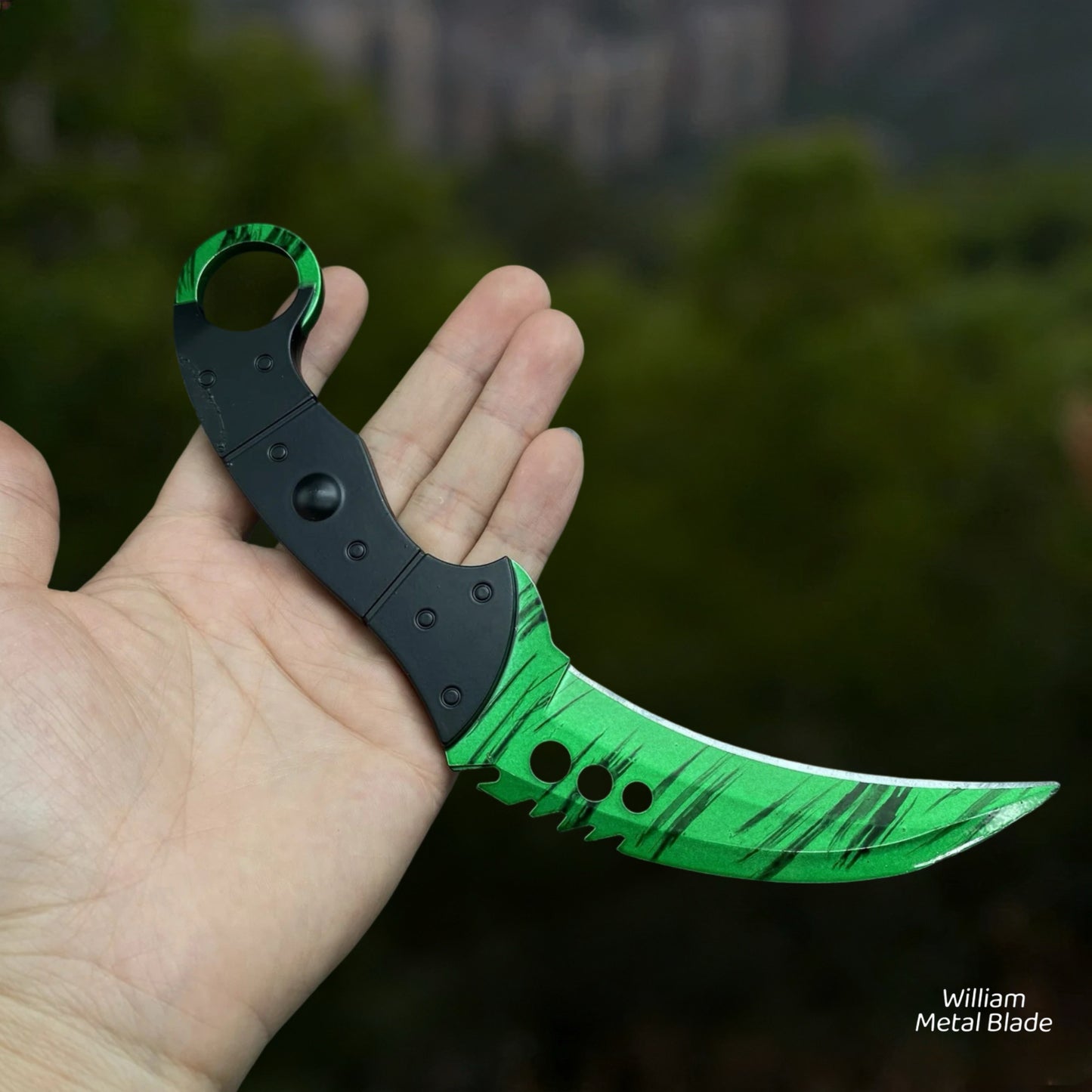 Alloy Version GO Game Metal Knife Blunt Blade