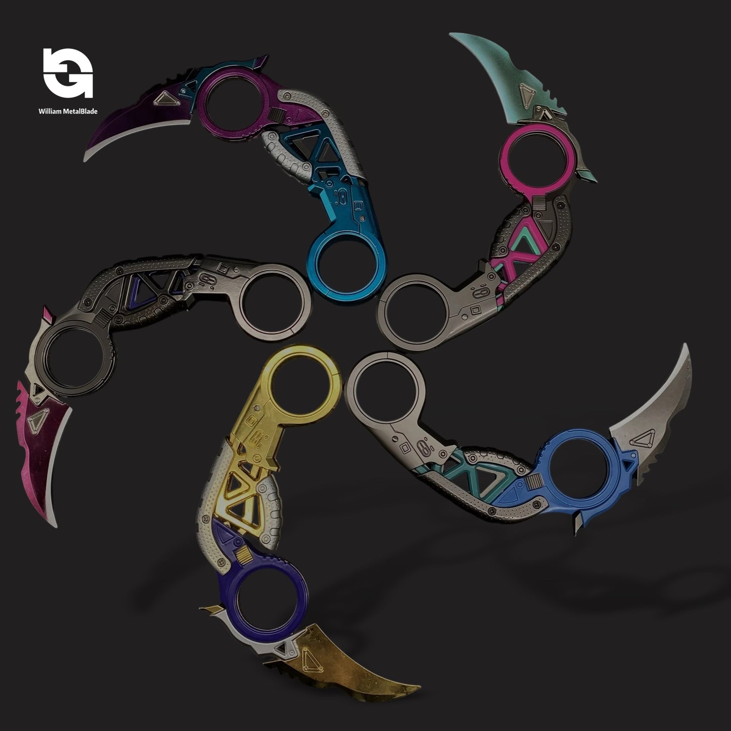 Apex Karambit Heirloom High-quality Raptors Claw Karambit Metal Replica