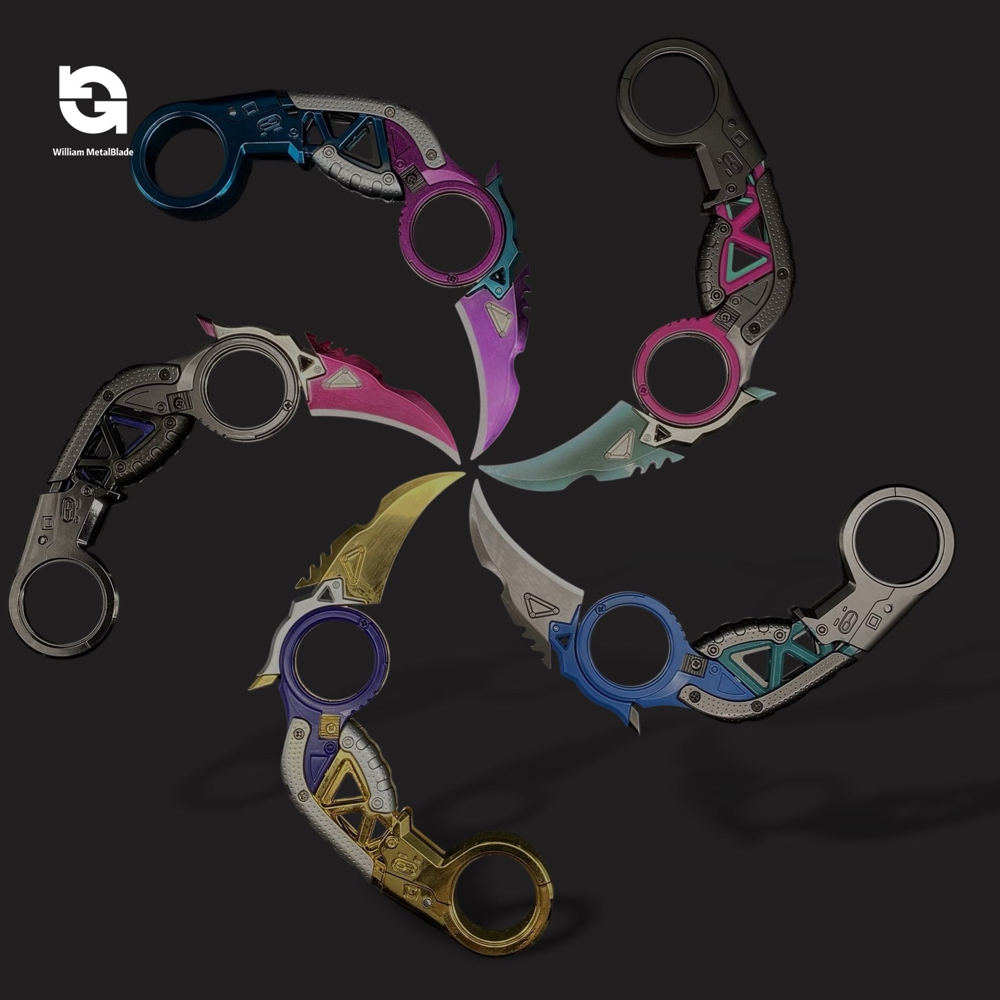 Apex Karambit Heirloom High-quality Raptors Claw Karambit Metal Replica