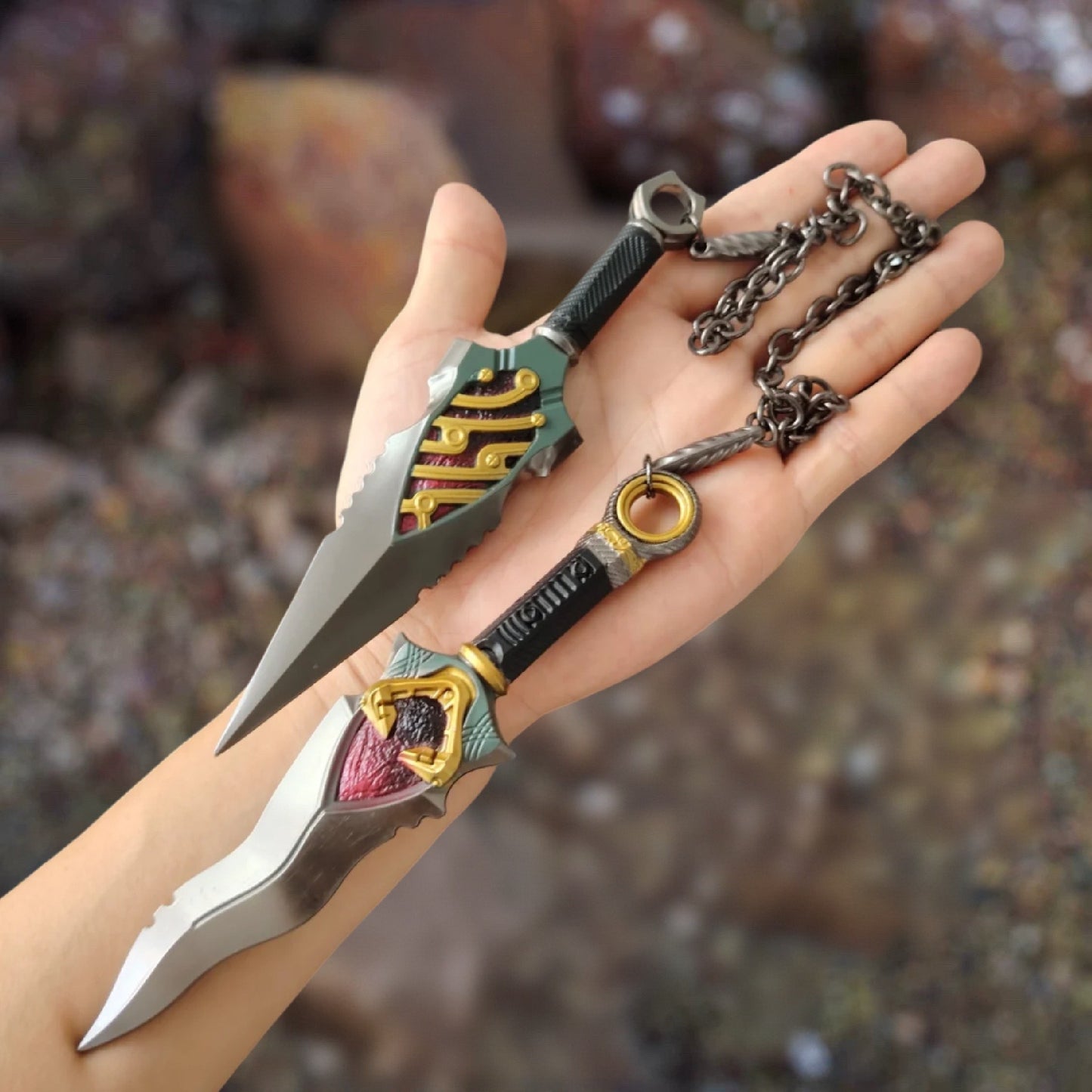 Arena Breakout Crimson Core Metal Replica