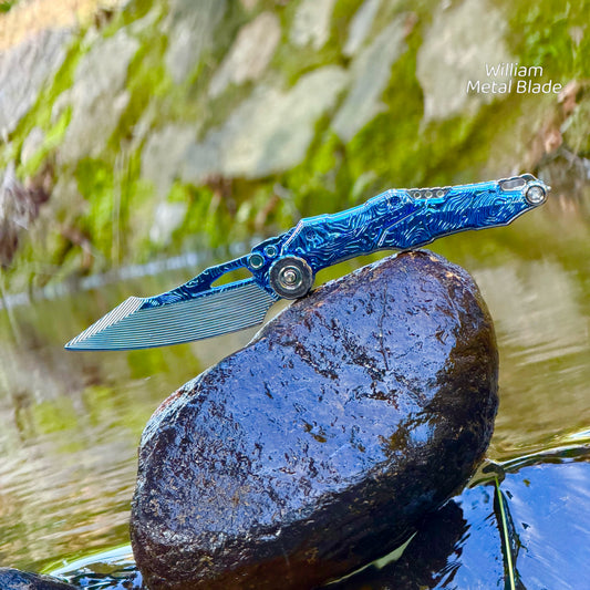 Arena Breakout S07 Folding Knife Metal Mini Replica