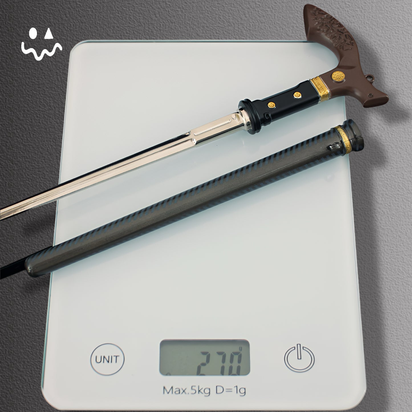 27cm/10.6'' Arena Breakout Judgment Cane Sword Metal Replica