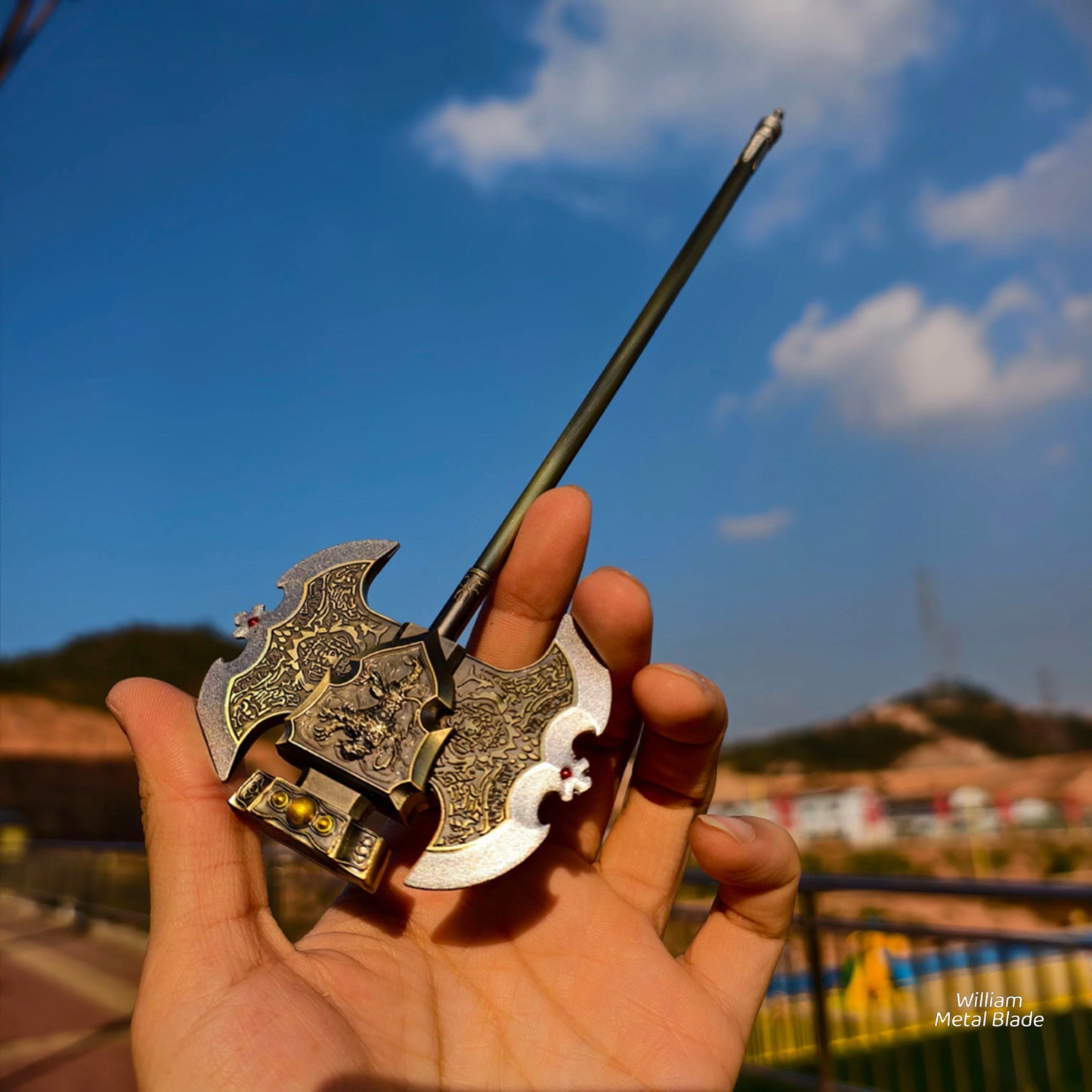 Axe of Godrick Soul Game Metal Replica