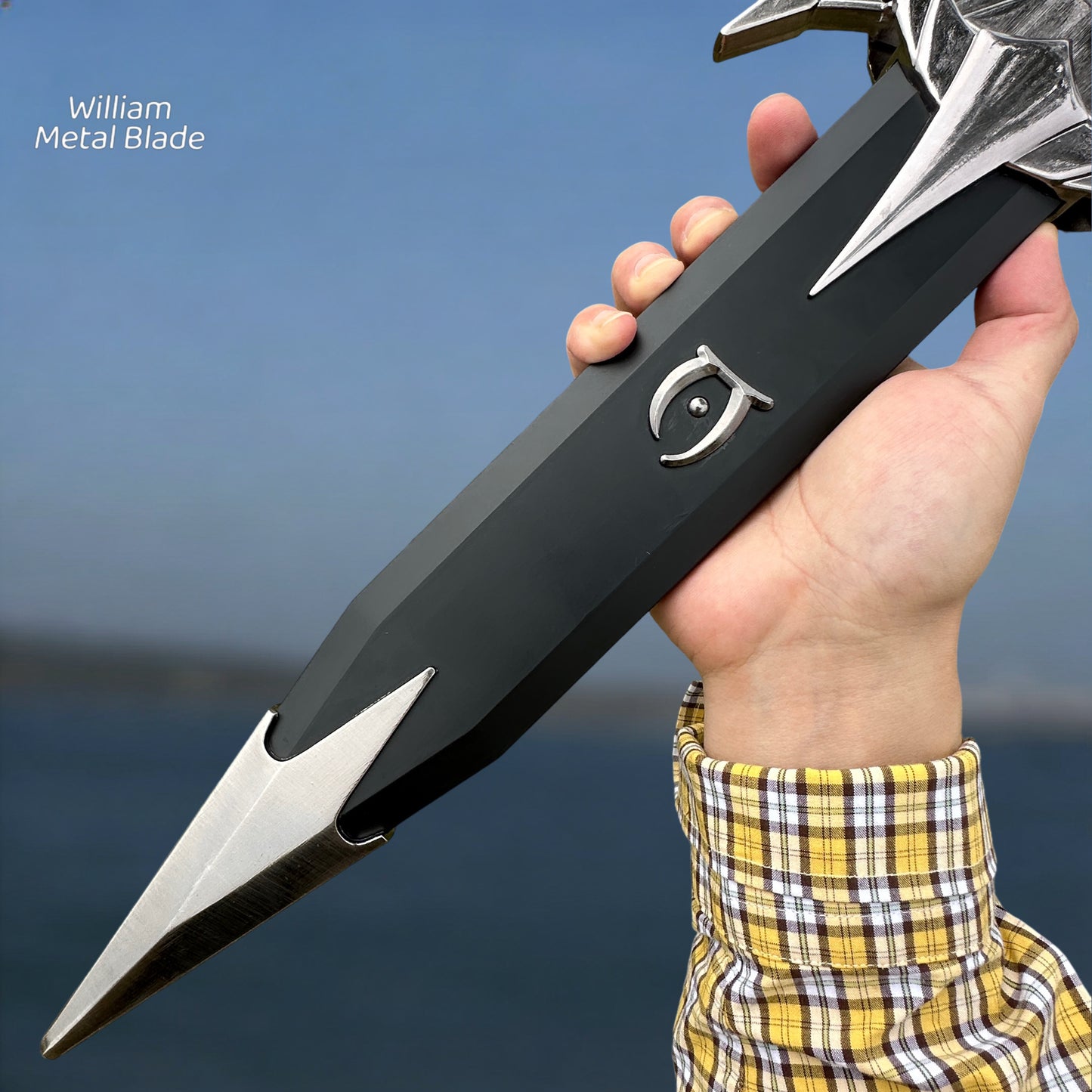Steel Mehrunes Dagon Razor Dagon Dagger Blunt Blade 1:1 Replica