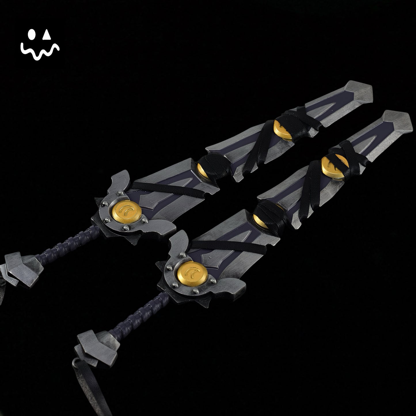 WOW Game Metal The Last Battle Weapons A Pair