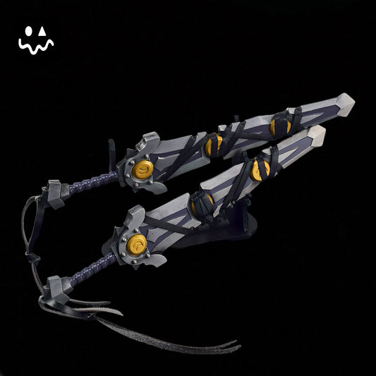 WOW Game Metal The Last Battle Weapons A Pair