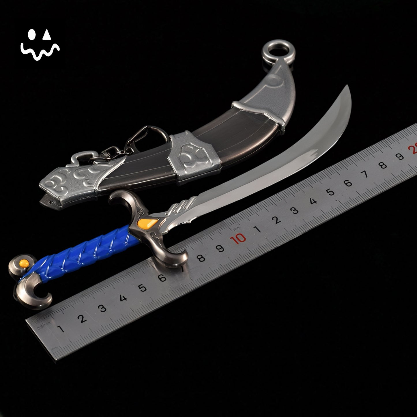 Overwatch Bedouin Shotsword Metal Display Art