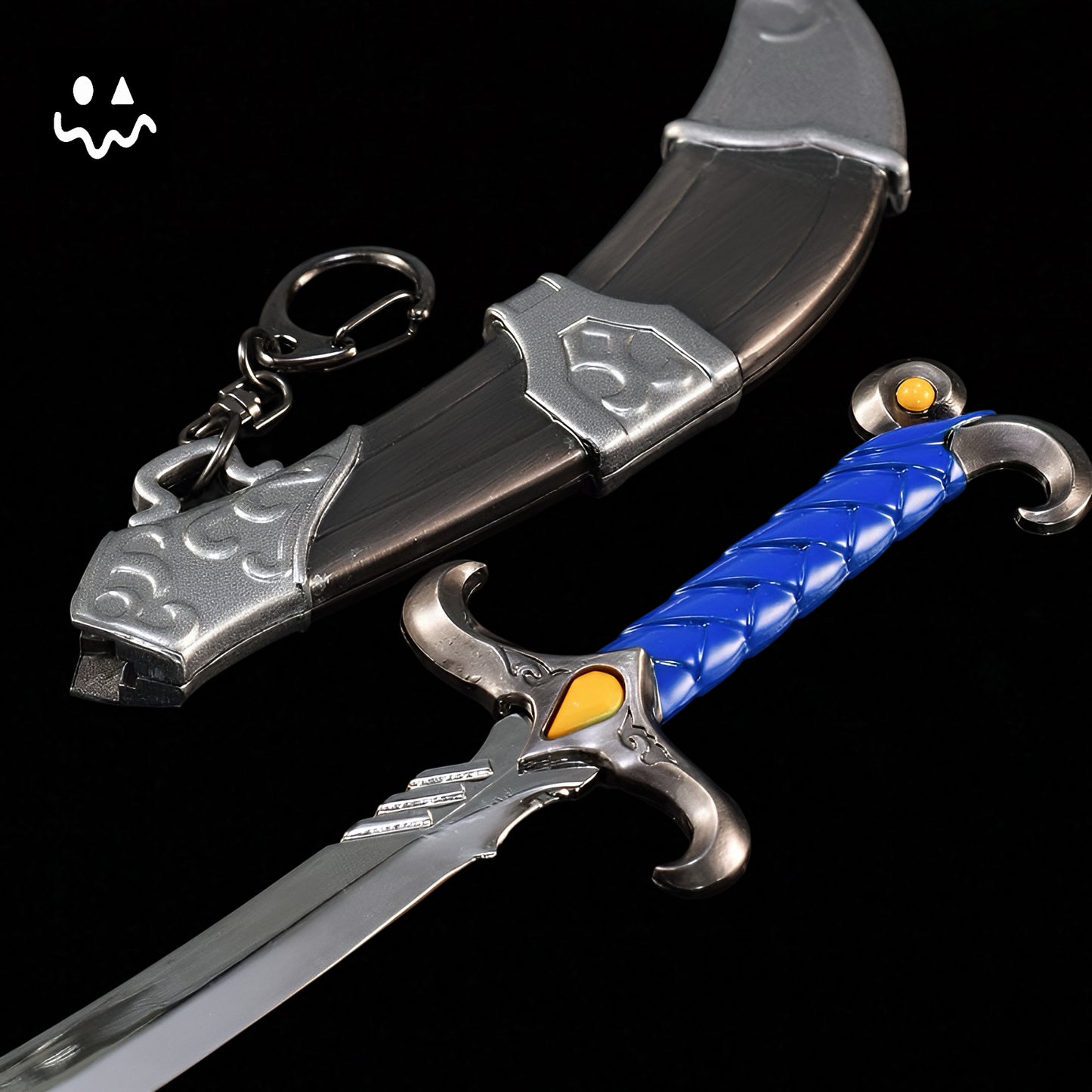 Overwatch Bedouin Shotsword Metal Display Art