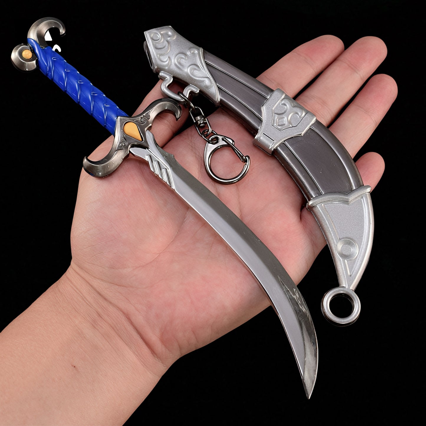 Overwatch Bedouin Shotsword Metal Display Art