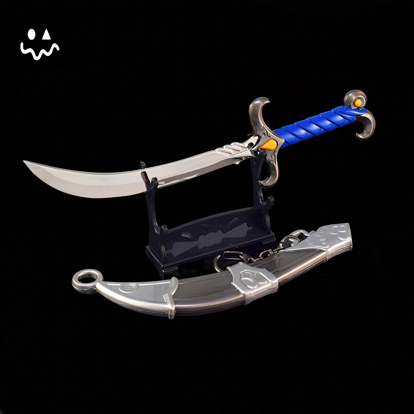 Overwatch Bedouin Shotsword Metal Display Art