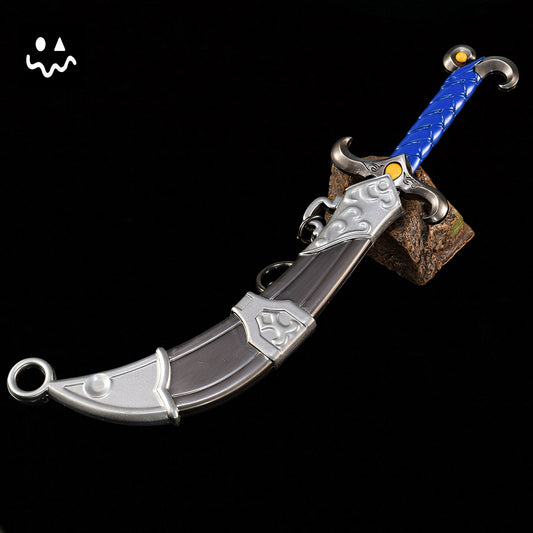 Overwatch Bedouin Shotsword Metal Display Art