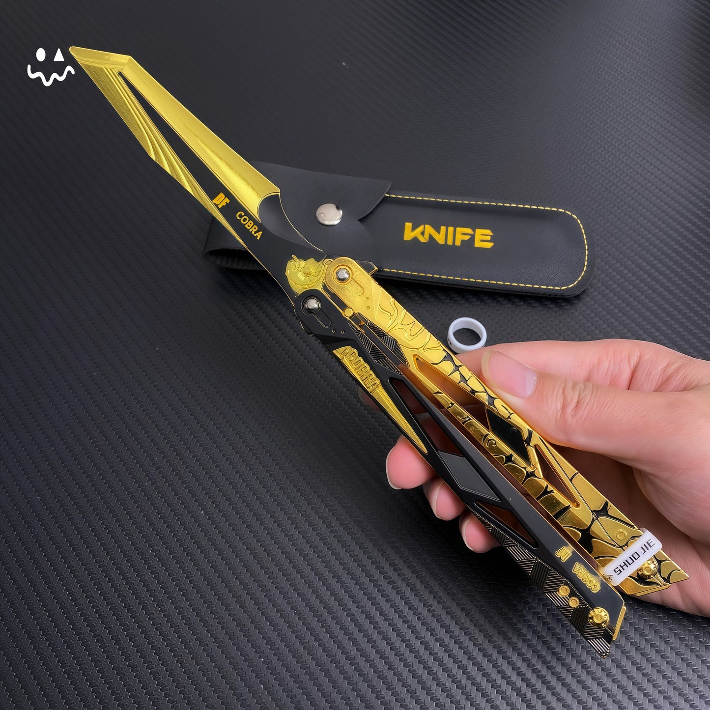 Best Quality Game Butterfly Knife IRL Game Balisong For Collection