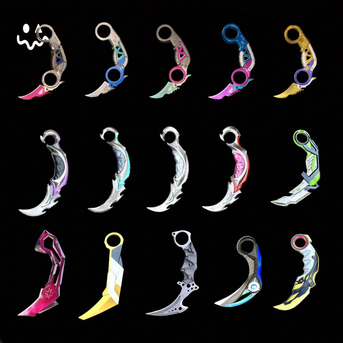 Best Quality Game Karambit IRL Metal Replica For Collection