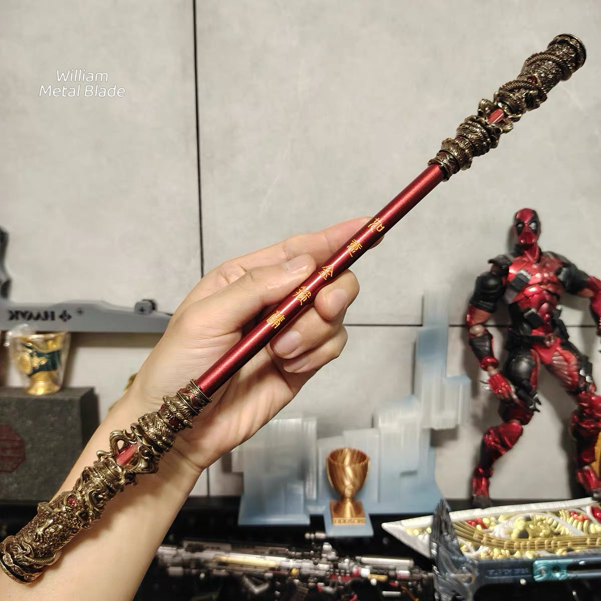 Black Myth: Wukong 35CM/13.8'' RuYi JinGuBang Metal Replica