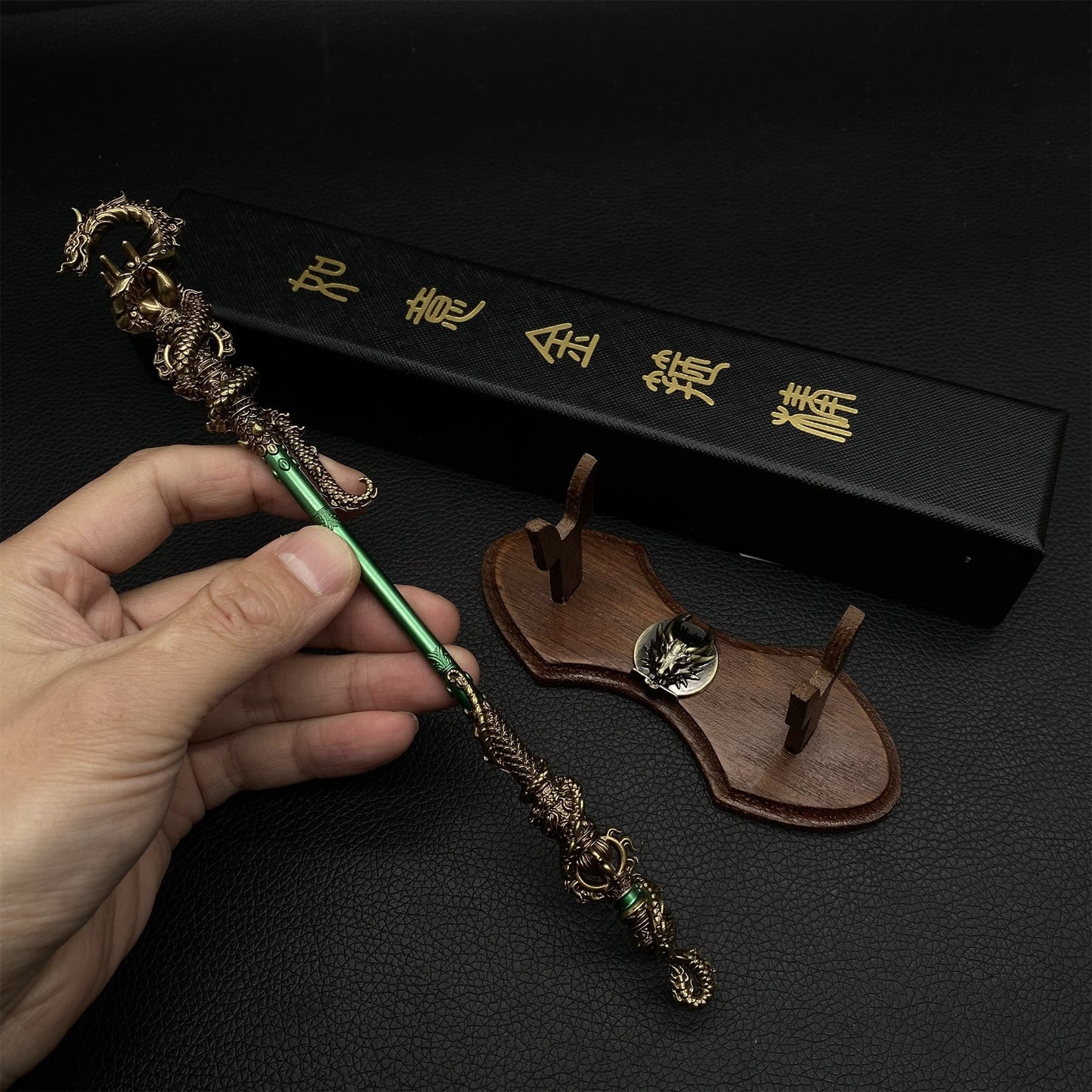 Black Myth Wukong Loong Staff Metal Replica Gift Box