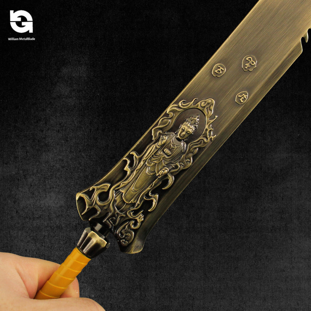 Black Myth: Wukong Yin Tiger's Greatsword Metal Miniature 35CM/11.8''