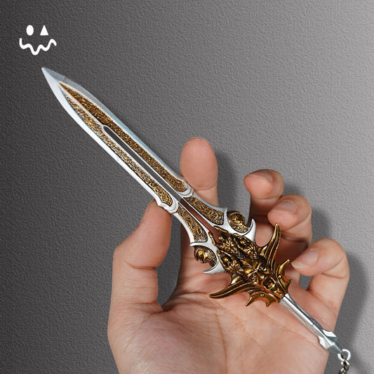 GOW Silver Blade Of Olympus Metal Replica 22CM/8.6"