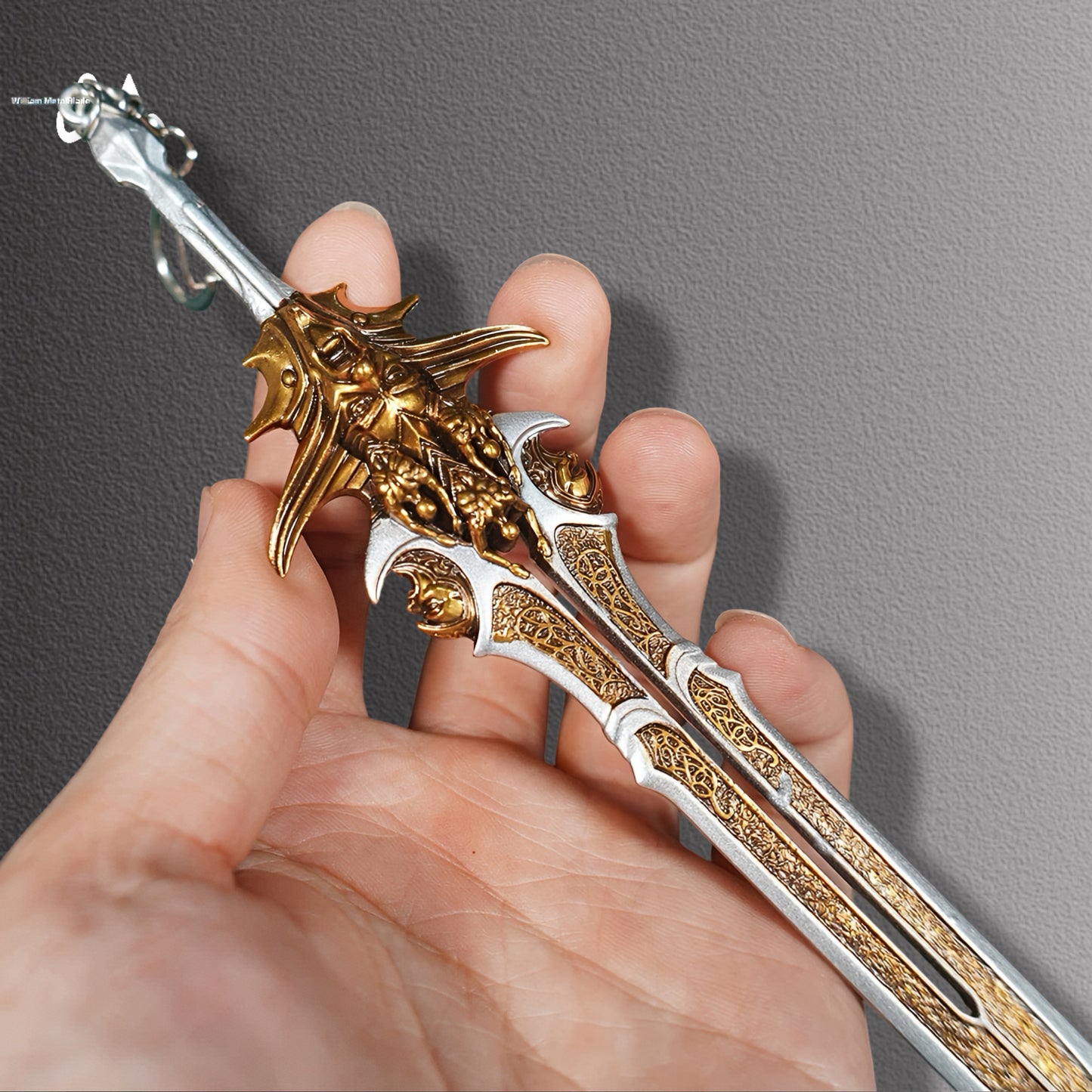 GOW Silver Blade Of Olympus Metal Replica 22CM/8.6"