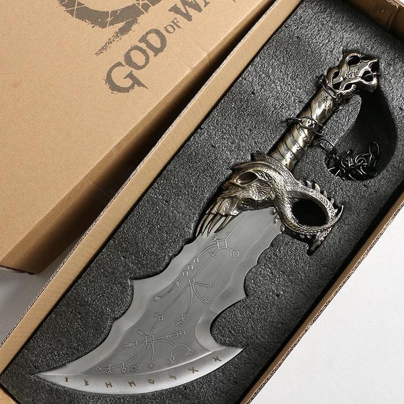 Blades of Chaos Life-size Metal Replica