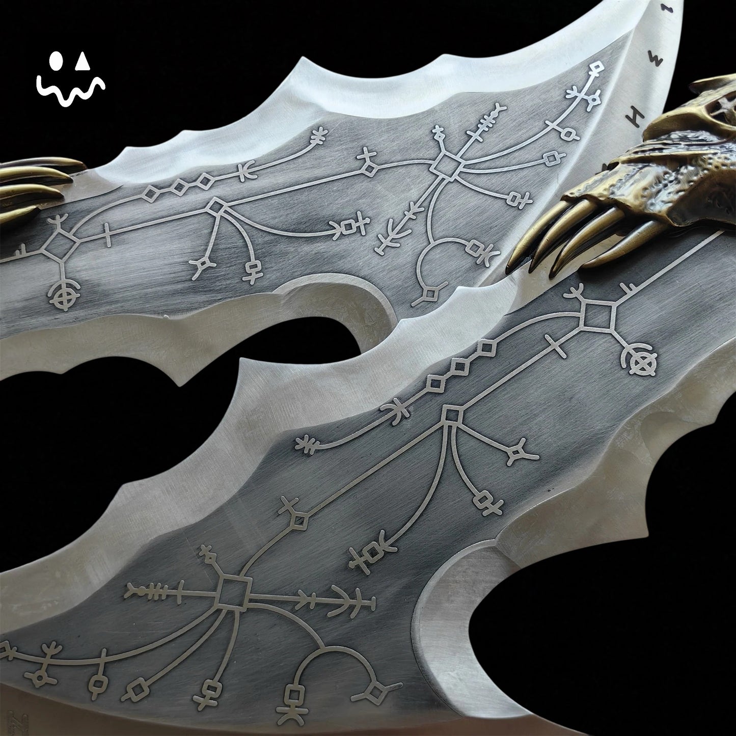 Blades of Chaos Life-size Metal Replica