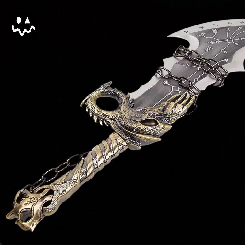 Blades of Chaos Life-size Metal Replica