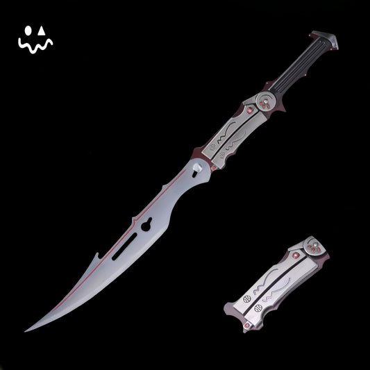Blazefire Saber Lightning Gunblade IRL Steel Replica