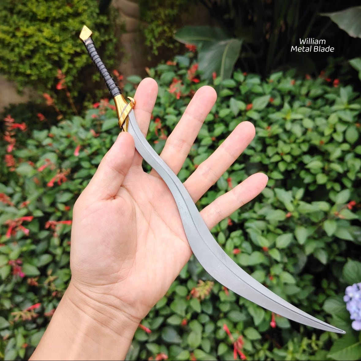 Elden Ring Bloodhound's Fang Metal Mini Replica