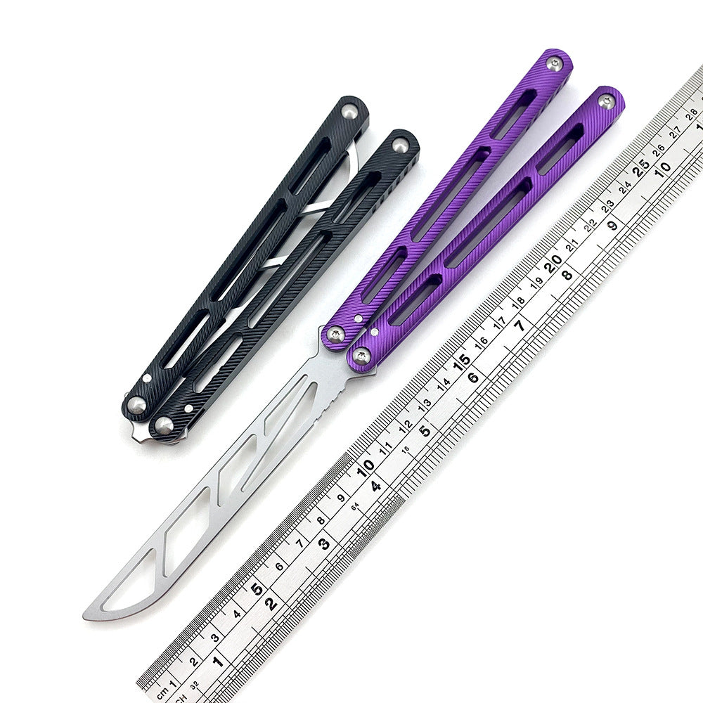 CNC Cutting High-End Balisong Blunt Blade Butterfly Trainer