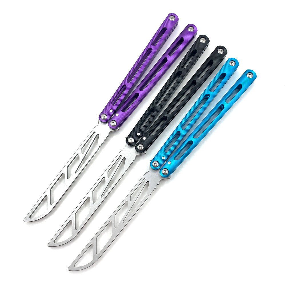 CNC Cutting High-End Balisong Blunt Blade Butterfly Trainer