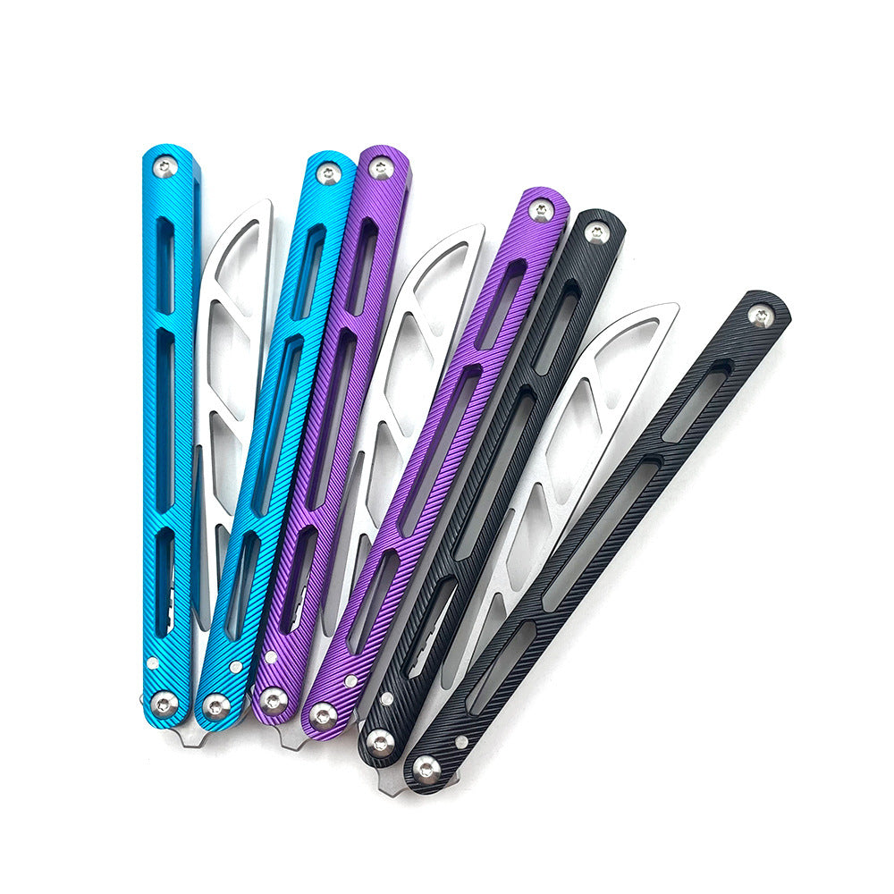 CNC Cutting High-End Balisong Blunt Blade Butterfly Trainer