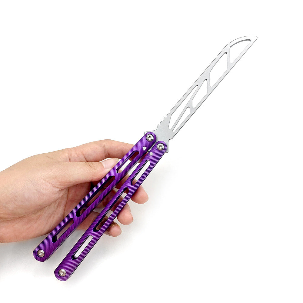 CNC Cutting High-End Balisong Blunt Blade Butterfly Trainer