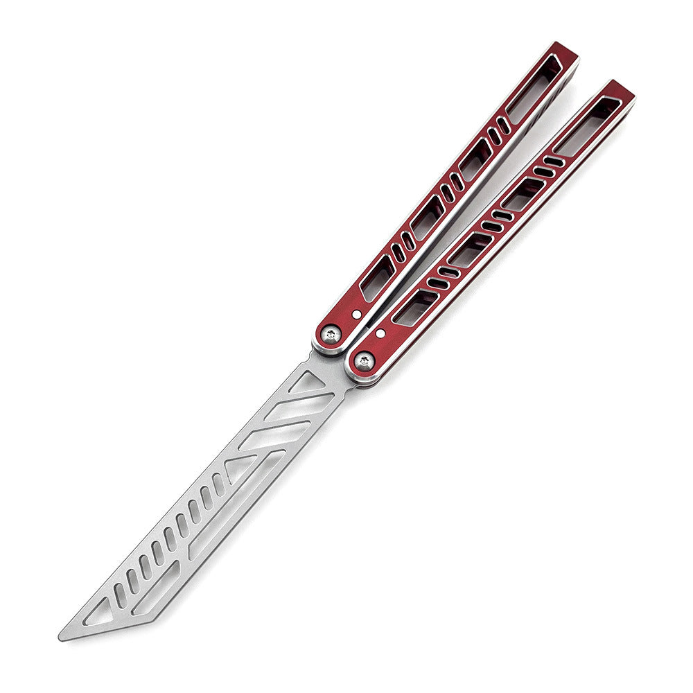 Megalodong Cutting High-End Balisong Blunt Blade Butterfly Trainer