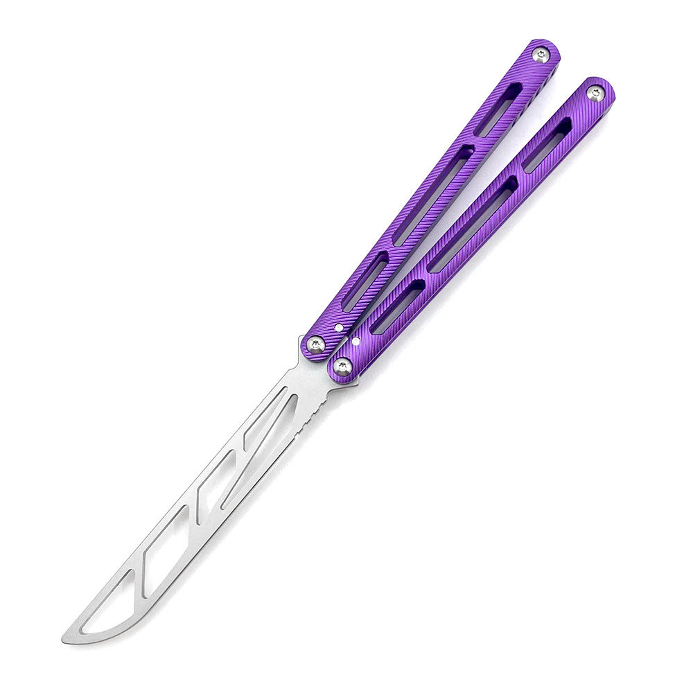 CNC Cutting High-End Balisong Blunt Blade Butterfly Trainer