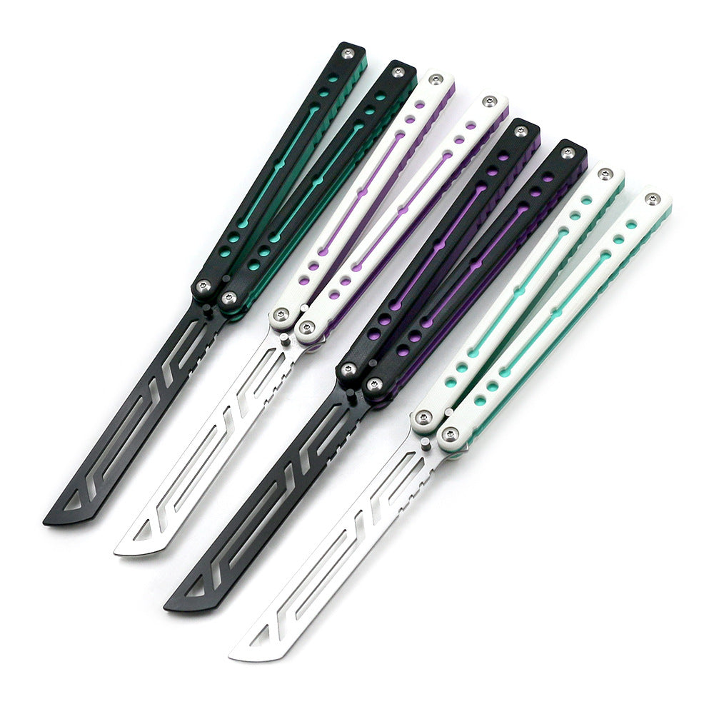 CNC Cutting High-End Balisong Butterfly Trainer