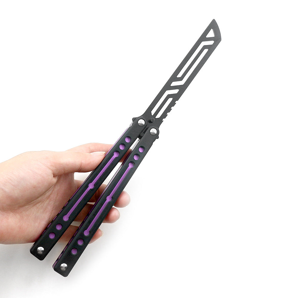 CNC Cutting High-End Balisong Butterfly Trainer