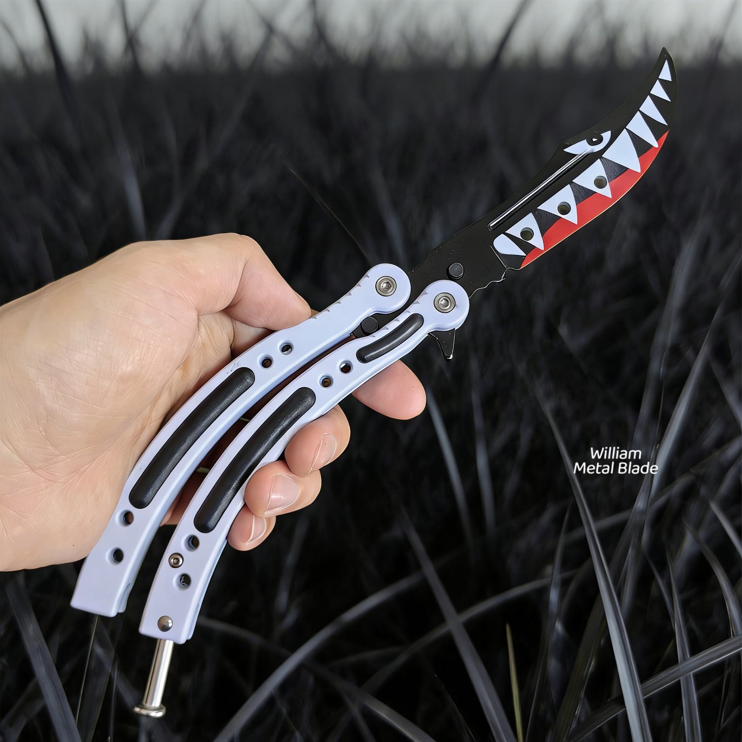 CS Balisong Blunt Blade Trainer Metal Replica Collection